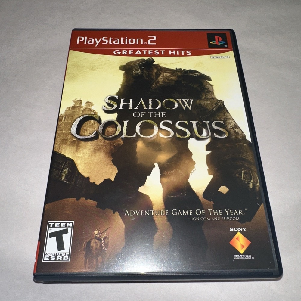 Shadow of the Colossus Greatest Hits (PlayStation 2, 2005) Complete CIB + Manual